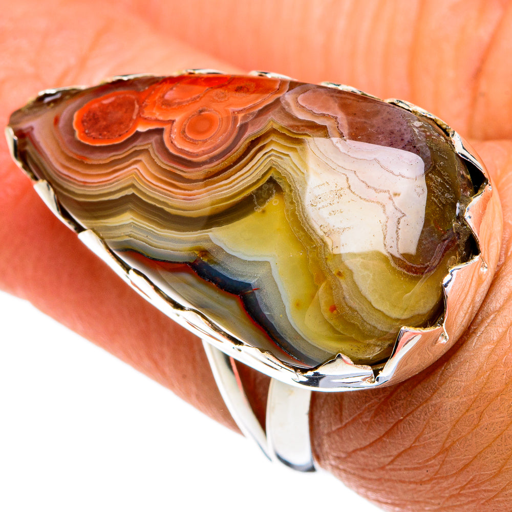 Ocean Jasper Rings handcrafted by Anasilvercos - RING79239