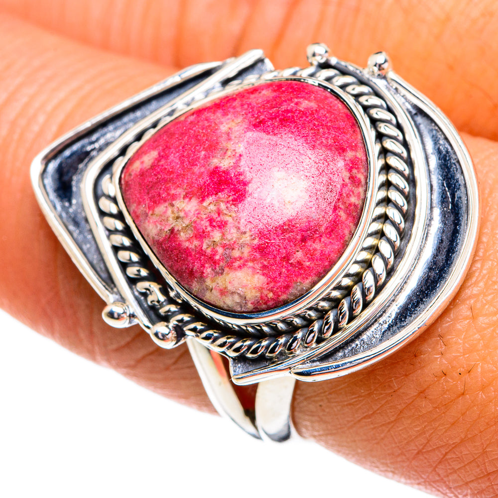 Thulite Rings handcrafted by Anasilvercos - RING79243