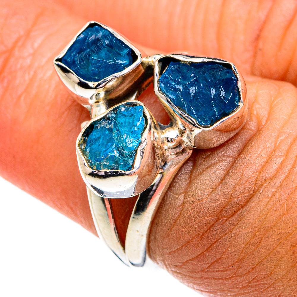 Apatite Rings handcrafted by Anasilvercos - RING79263