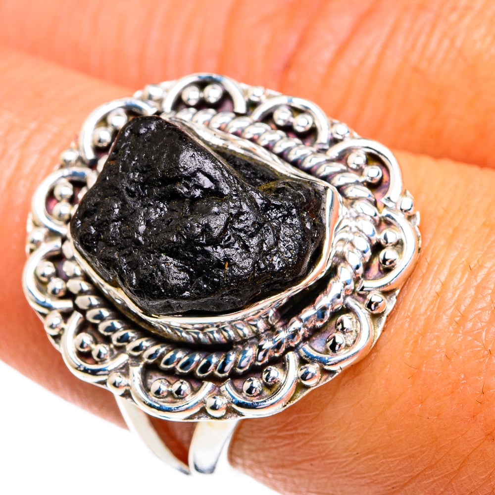 Tektite Rings handcrafted by Anasilvercos - RING79304