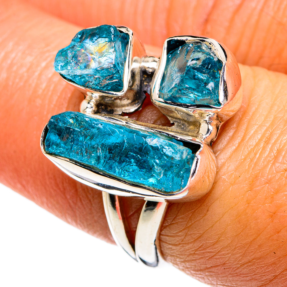 Apatite Rings handcrafted by Anasilvercos - RING79308