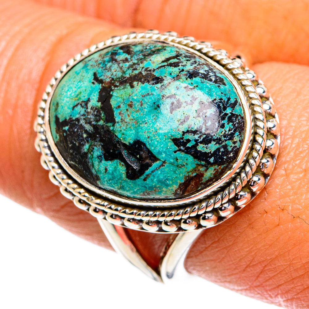 Shattuckite Rings handcrafted by Anasilvercos - RING79316