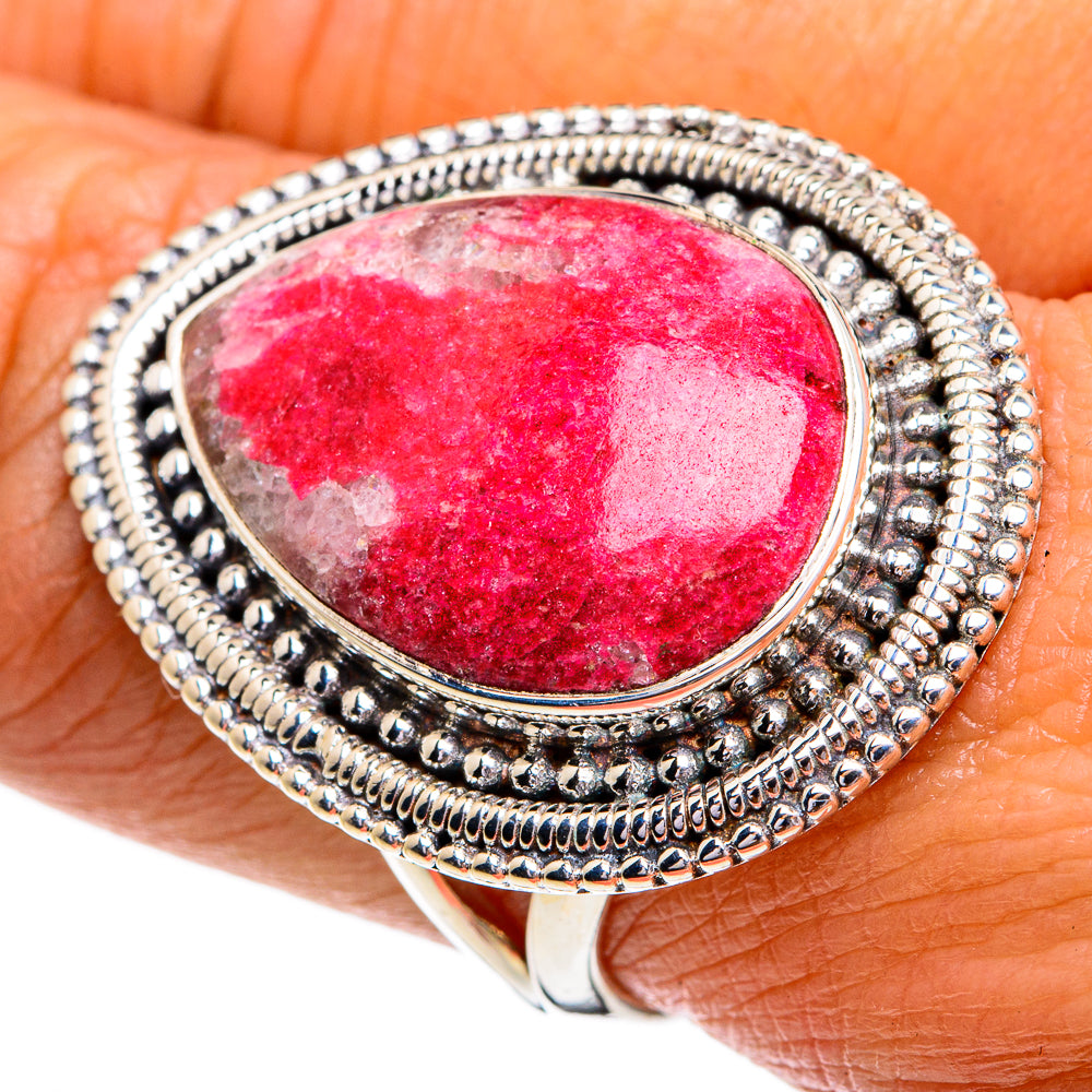 Thulite Rings handcrafted by Anasilvercos - RING79358