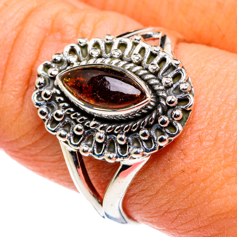 Garnet Rings handcrafted by Anasilvercos - RING79393