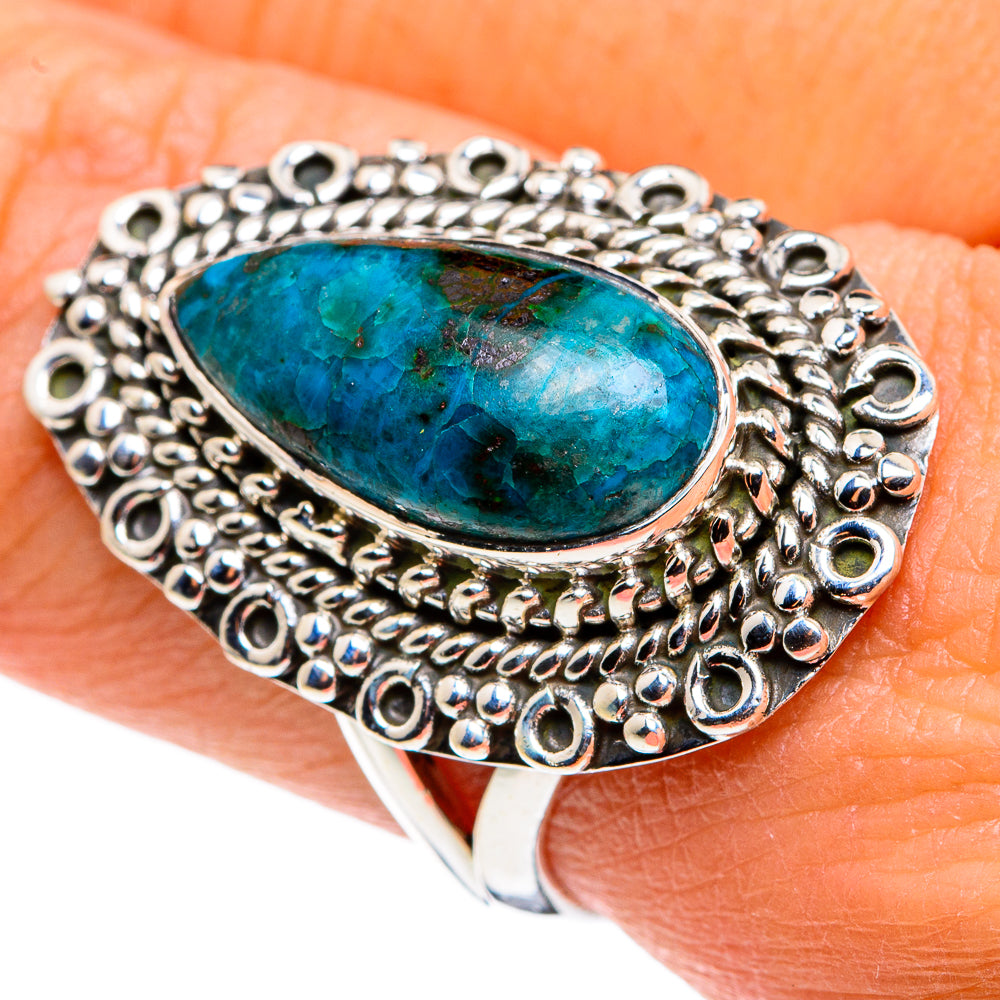 Shattuckite Rings handcrafted by Anasilvercos - RING79410