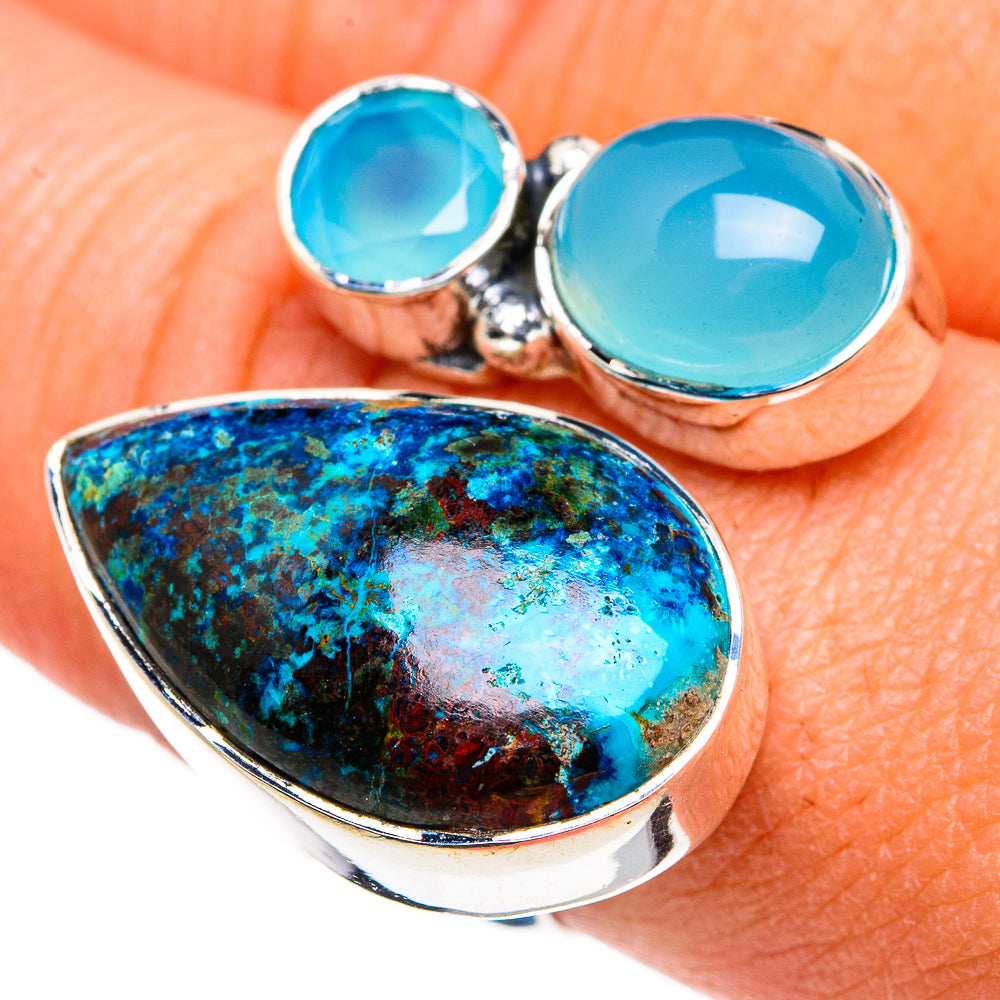 Shattuckite Rings handcrafted by Anasilvercos - RING79411