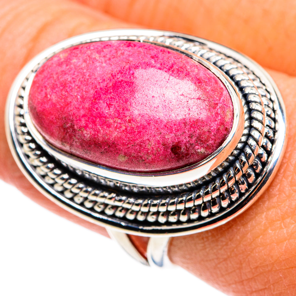 Thulite Rings handcrafted by Anasilvercos - RING79425