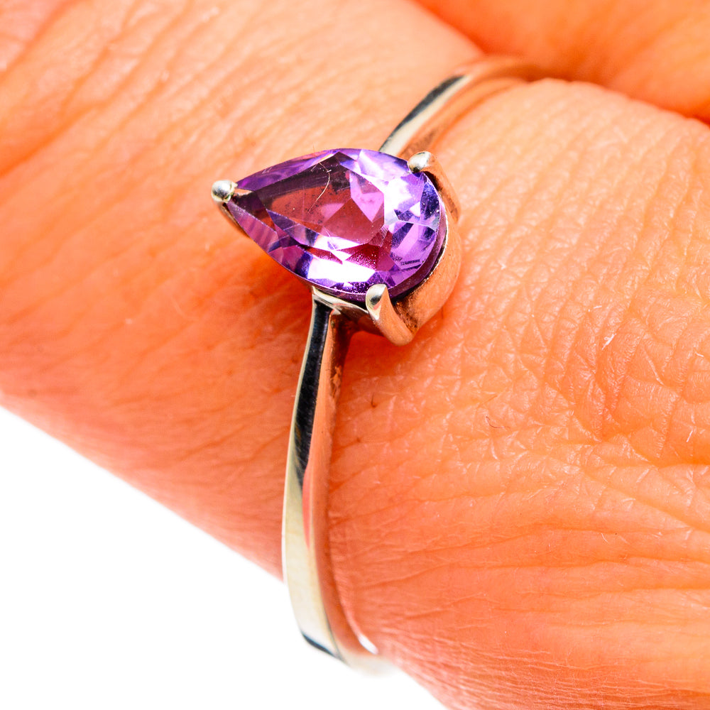 Amethyst Rings handcrafted by Anasilvercos - RING79430