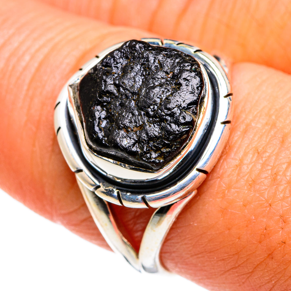 Tektite Rings handcrafted by Anasilvercos - RING79432
