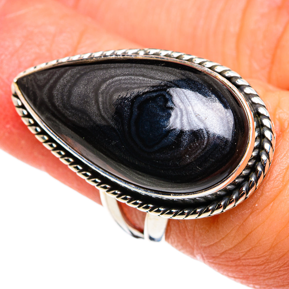 Psilomelane Rings handcrafted by Anasilvercos - RING79433