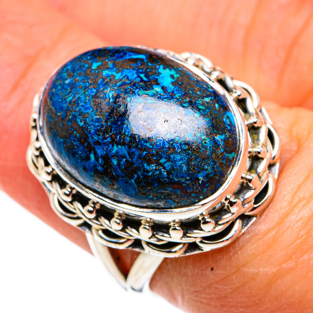 Shattuckite Rings handcrafted by Anasilvercos - RING79443