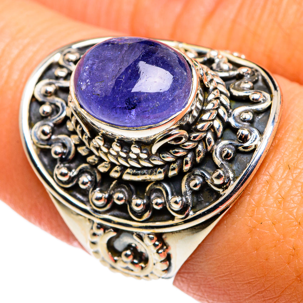 Tanzanite Rings handcrafted by Anasilvercos - RING79464