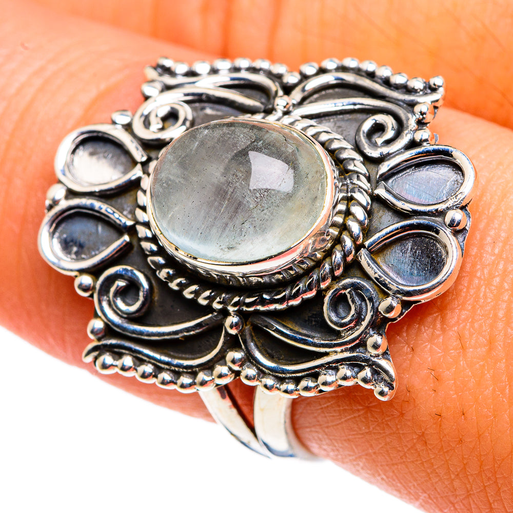 Aquamarine Rings handcrafted by Anasilvercos - RING79479
