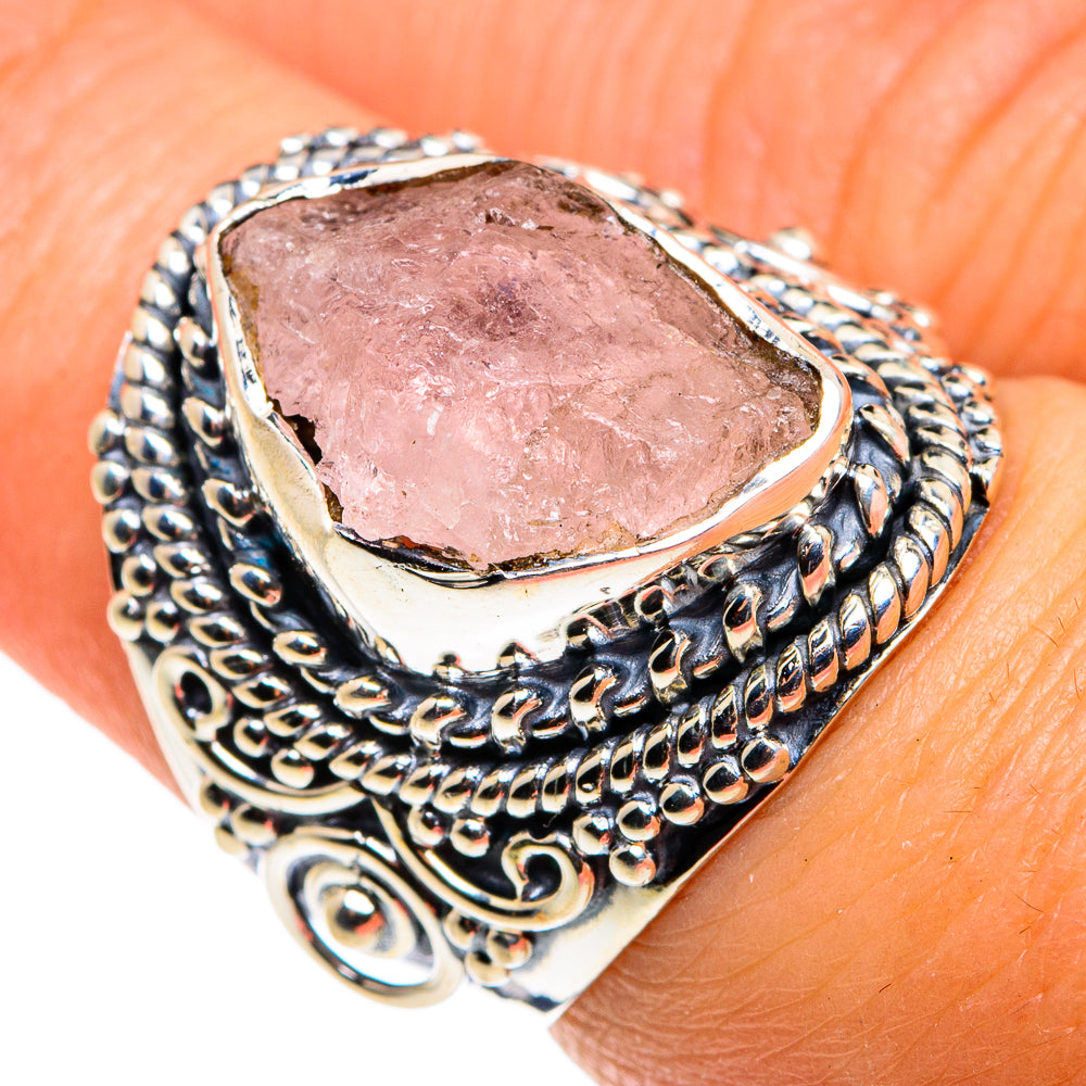 Kunzite Rings handcrafted by Anasilvercos - RING79494
