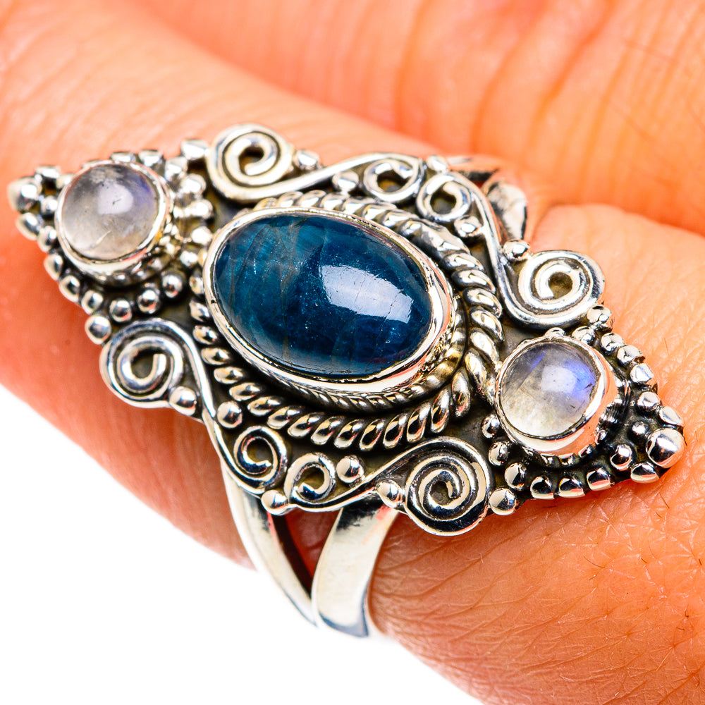 Apatite Rings handcrafted by Anasilvercos - RING79512