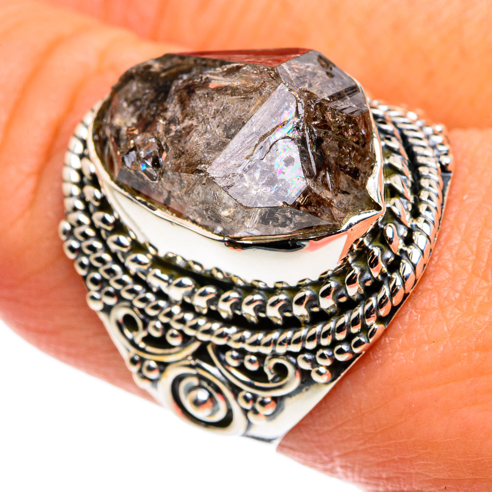 Herkimer Diamond Rings handcrafted by Anasilvercos - RING79530