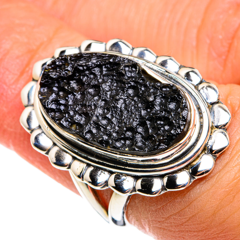 Tektite Rings handcrafted by Anasilvercos - RING79556