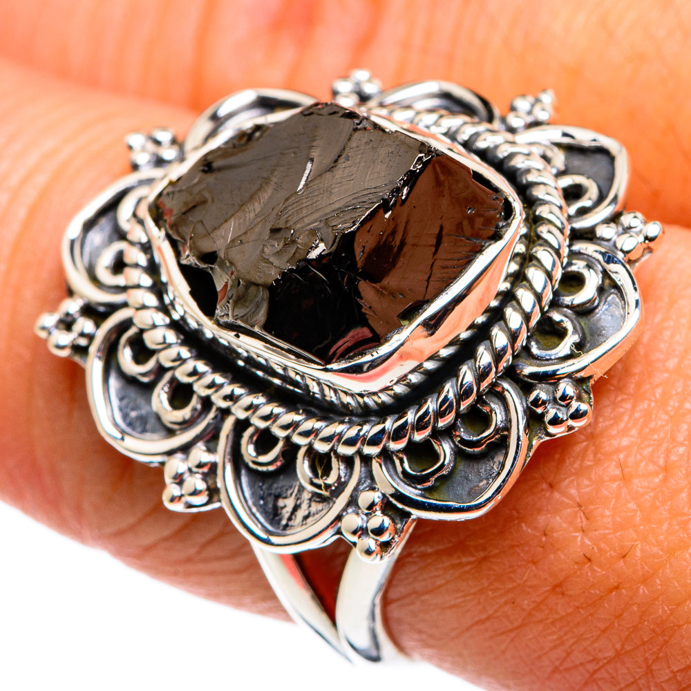 Shungite Rings handcrafted by Anasilvercos - RING79557