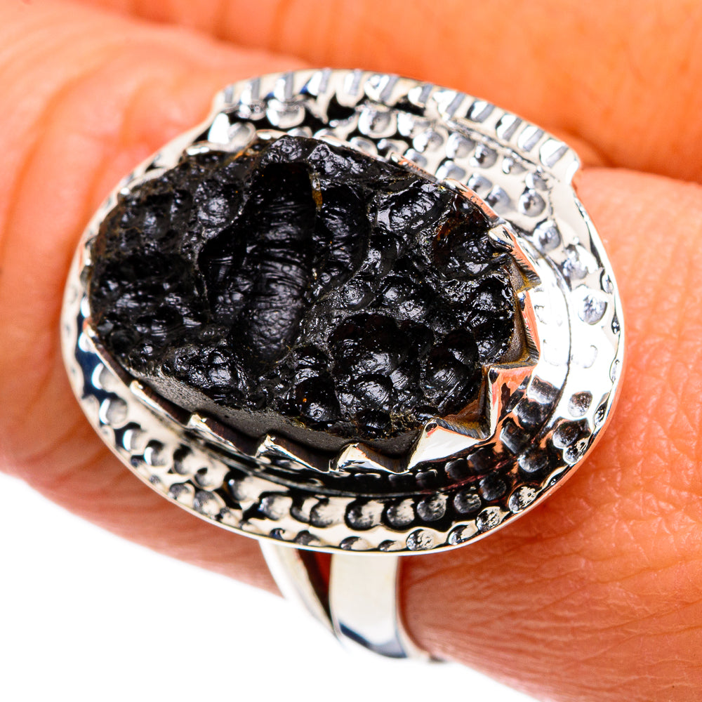 Tektite Rings handcrafted by Anasilvercos - RING79559