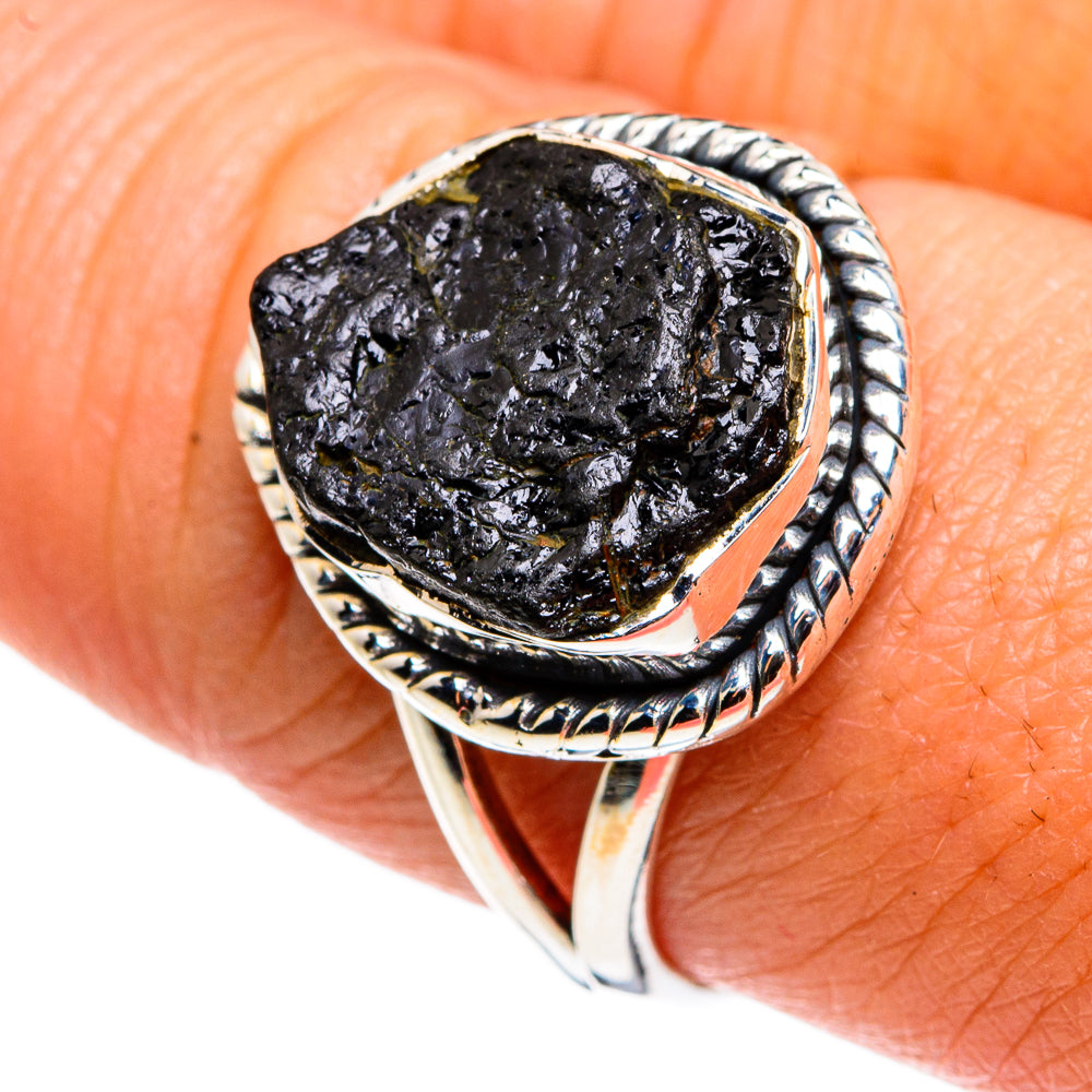 Tektite Rings handcrafted by Anasilvercos - RING79560