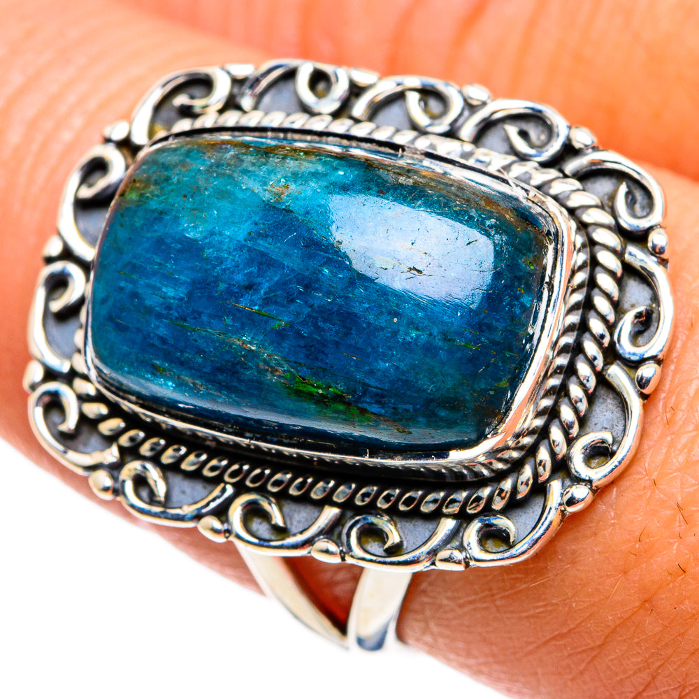 Apatite Rings handcrafted by Anasilvercos - RING79570