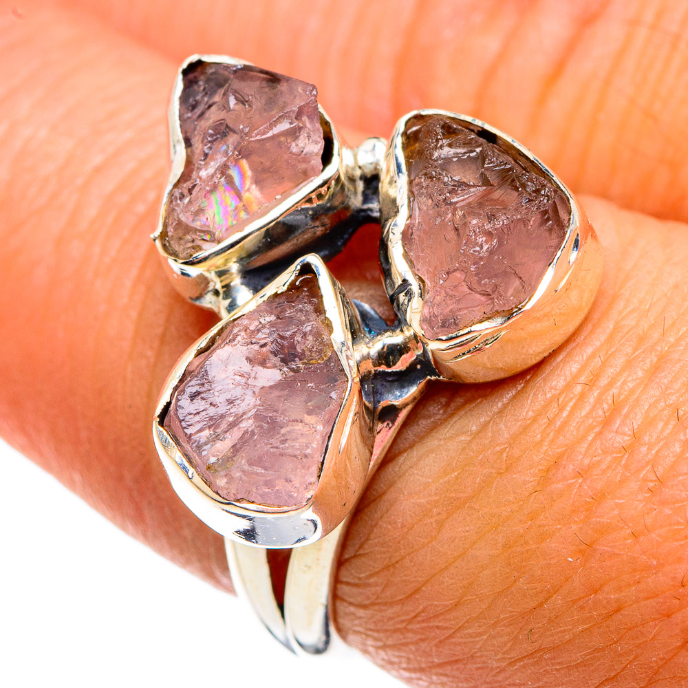 Kunzite Rings handcrafted by Anasilvercos - RING79610