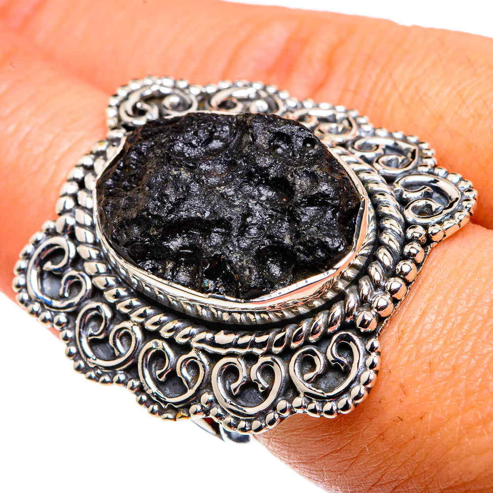 Tektite Rings handcrafted by Anasilvercos - RING79632