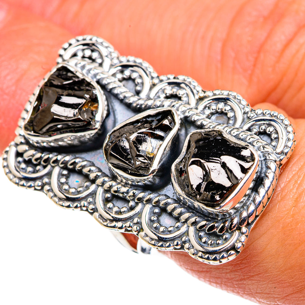 Shungite Rings handcrafted by Anasilvercos - RING79663