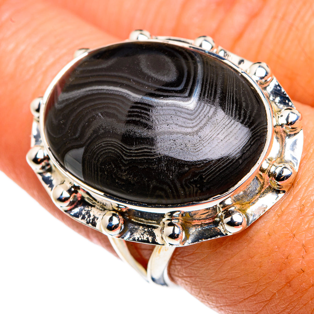 Psilomelane Rings handcrafted by Anasilvercos - RING79664