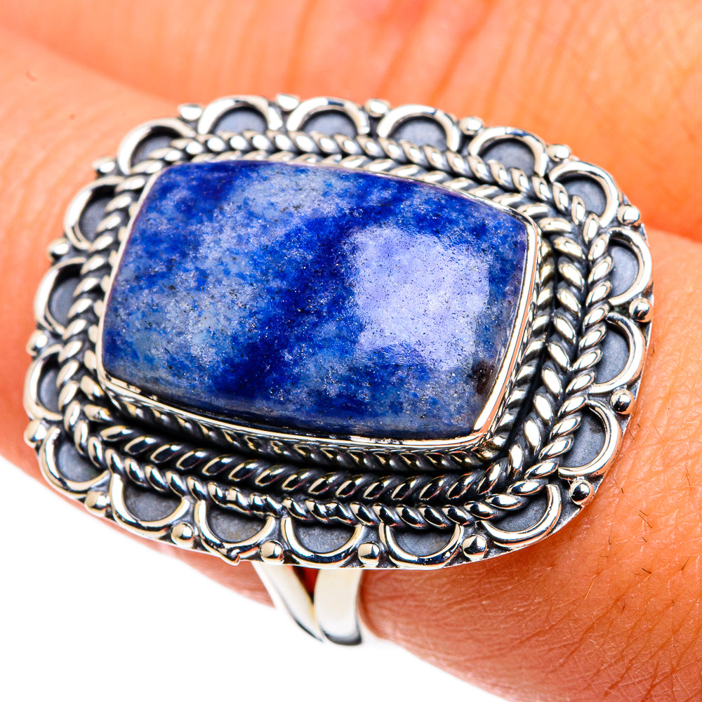 Sodalite Rings handcrafted by Anasilvercos - RING79676