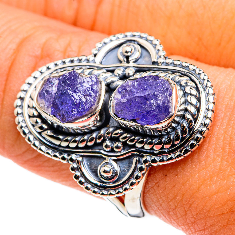 Tanzanite Rings handcrafted by Anasilvercos - RING79694