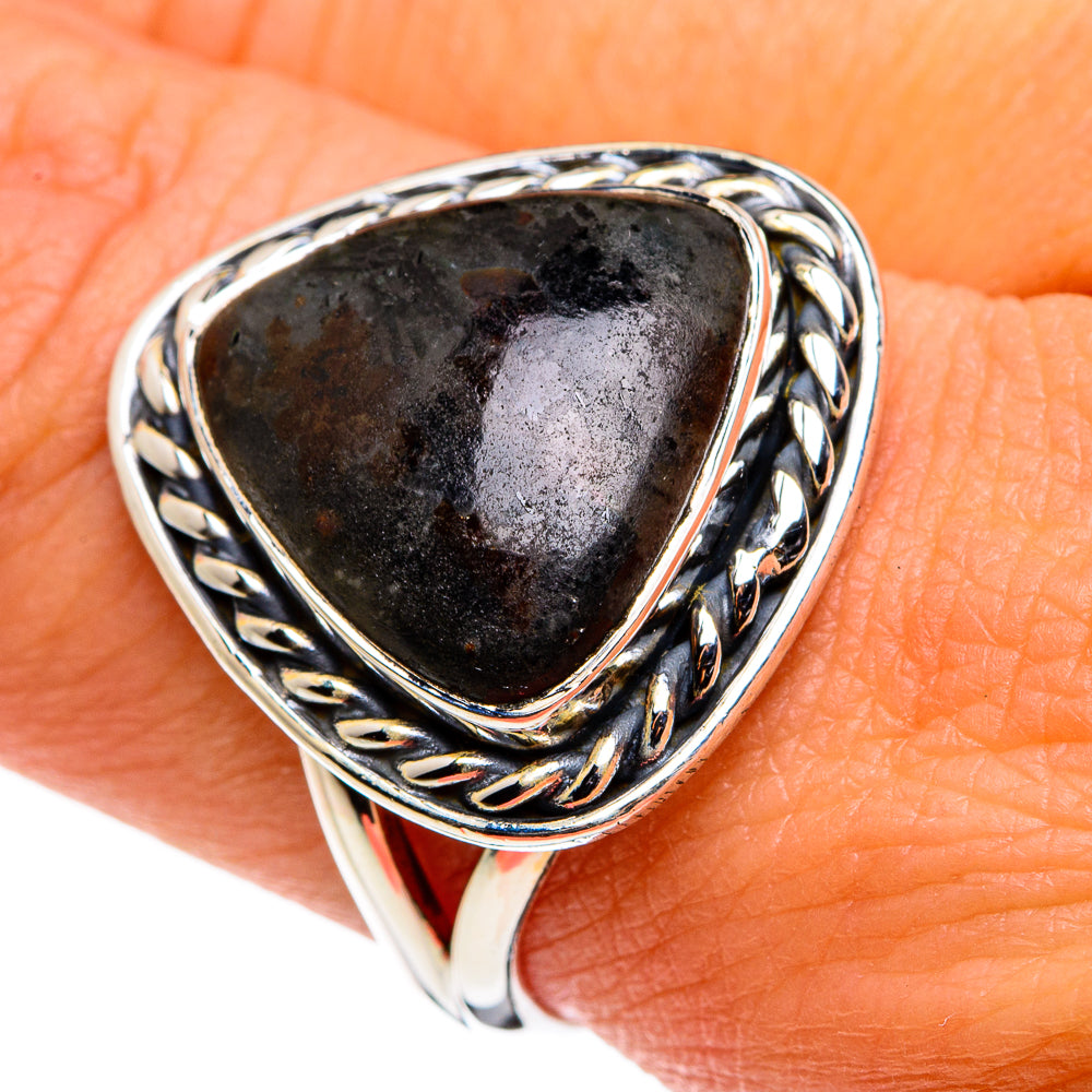 Astrophyllite Rings handcrafted by Anasilvercos - RING79720