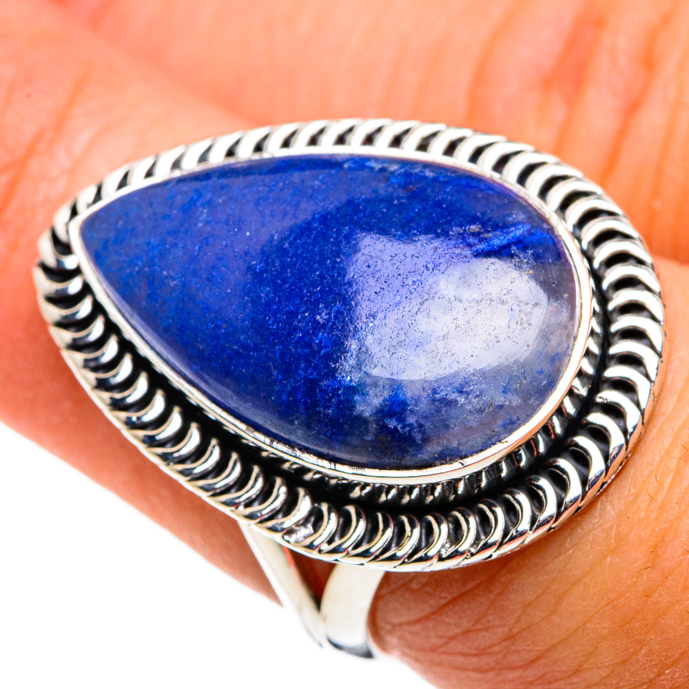 Sodalite Rings handcrafted by Anasilvercos - RING79751