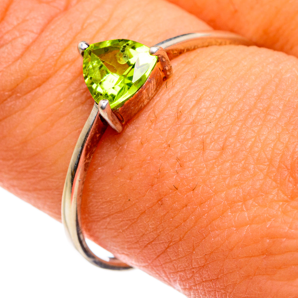 Peridot Rings handcrafted by Anasilvercos - RING79754