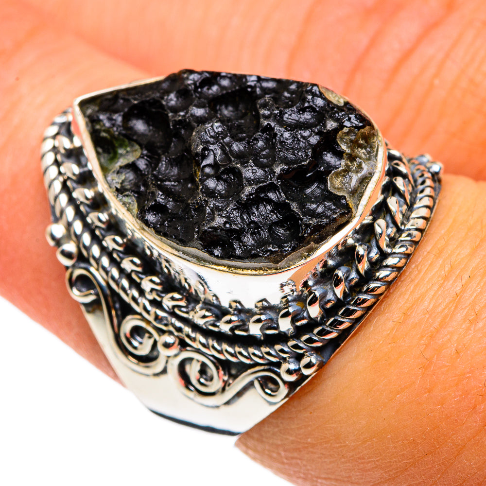 Tektite Rings handcrafted by Anasilvercos - RING79770