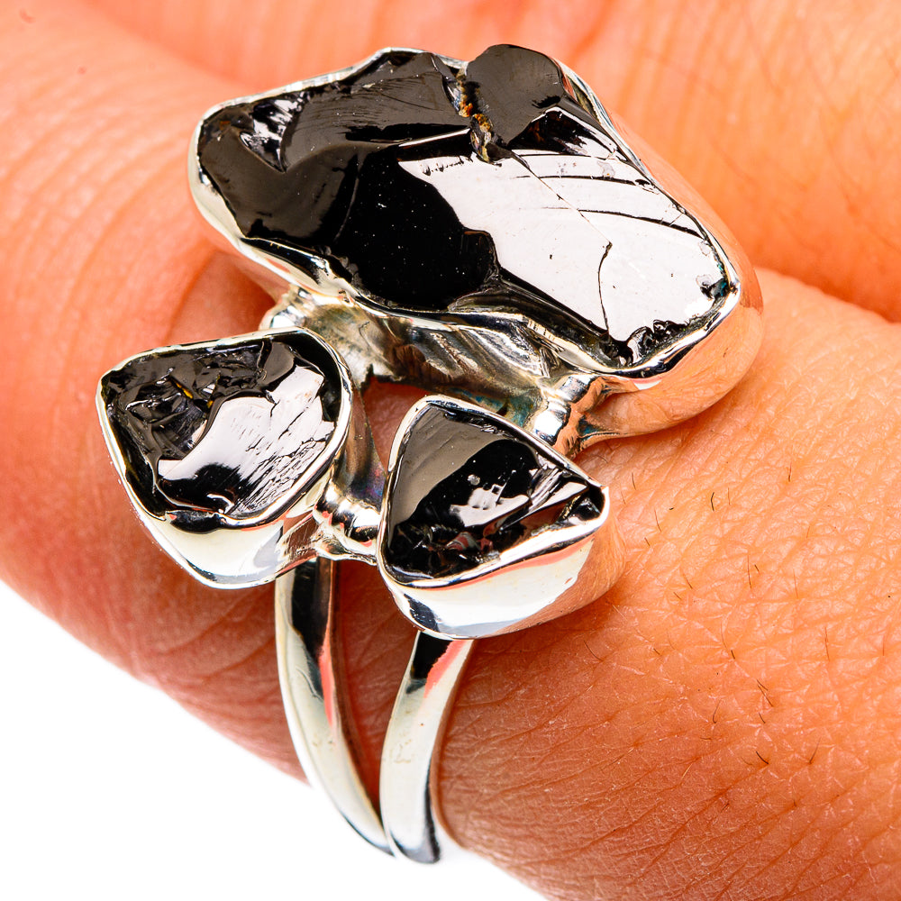 Shungite Rings handcrafted by Anasilvercos - RING79771