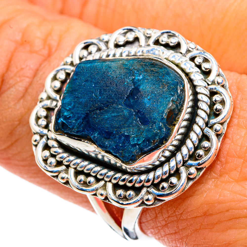 Apatite Rings handcrafted by Anasilvercos - RING79785