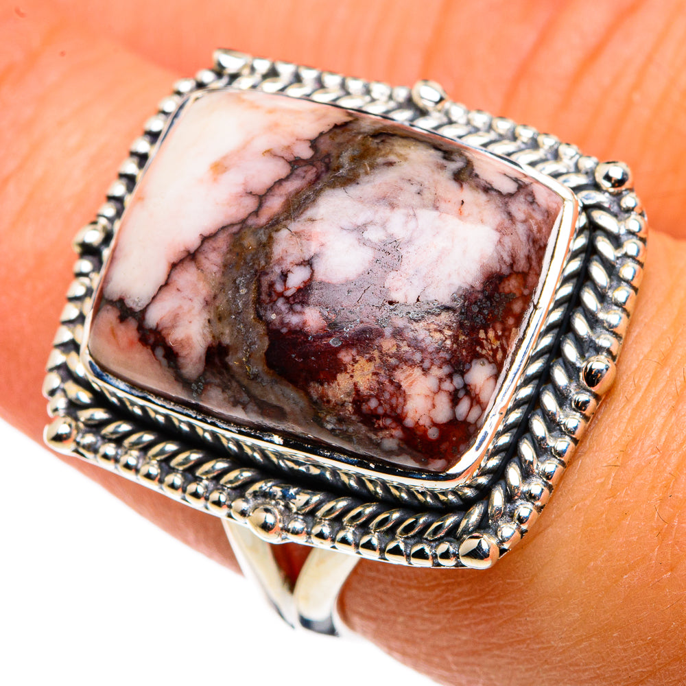 Wild Horse Jasper Rings handcrafted by Anasilvercos - RING79792