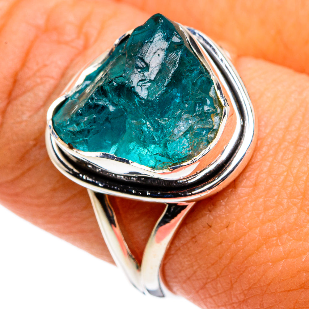 Apatite Rings handcrafted by Anasilvercos - RING79818