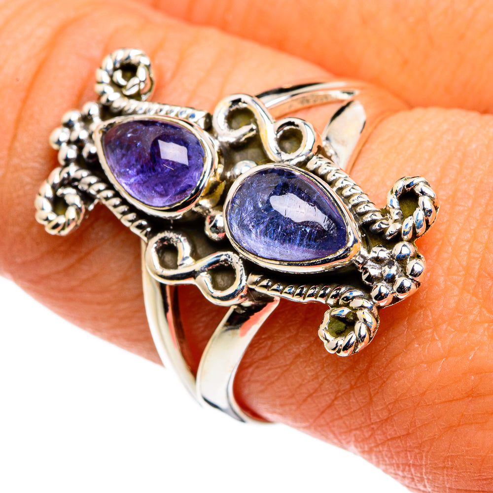 Tanzanite Rings handcrafted by Anasilvercos - RING79835