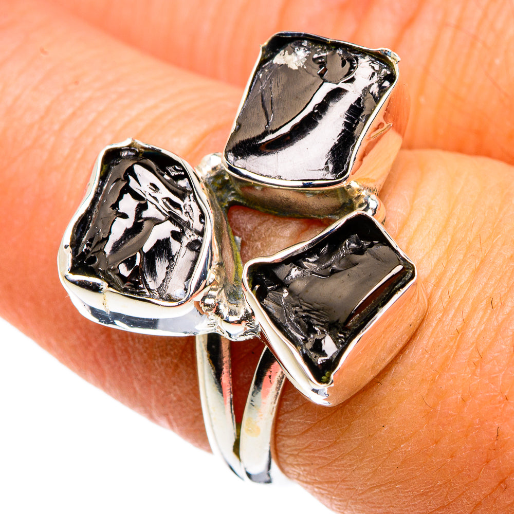 Shungite Rings handcrafted by Anasilvercos - RING79838