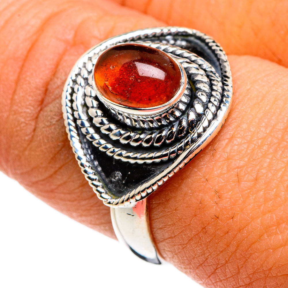 Carnelian Rings handcrafted by Anasilvercos - RING79863