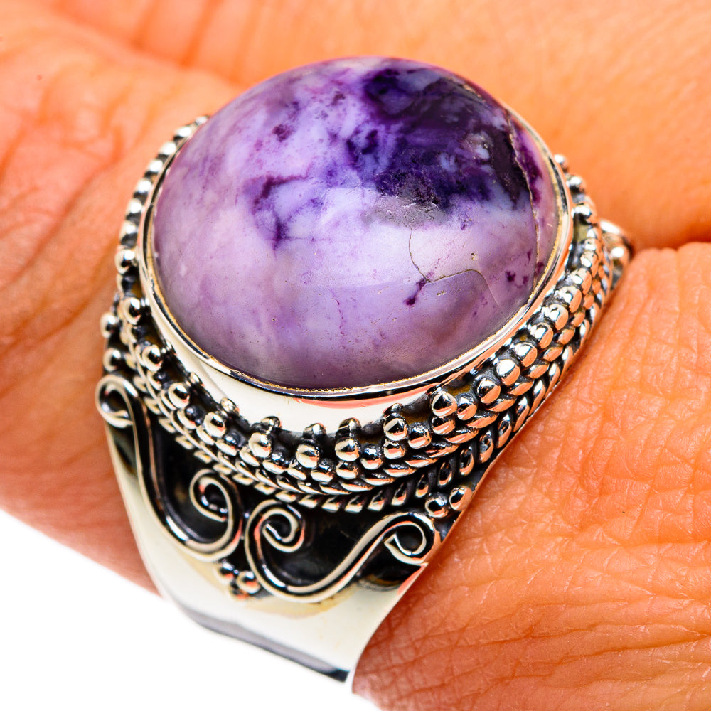 Tiffany Stone Rings handcrafted by Anasilvercos - RING79867