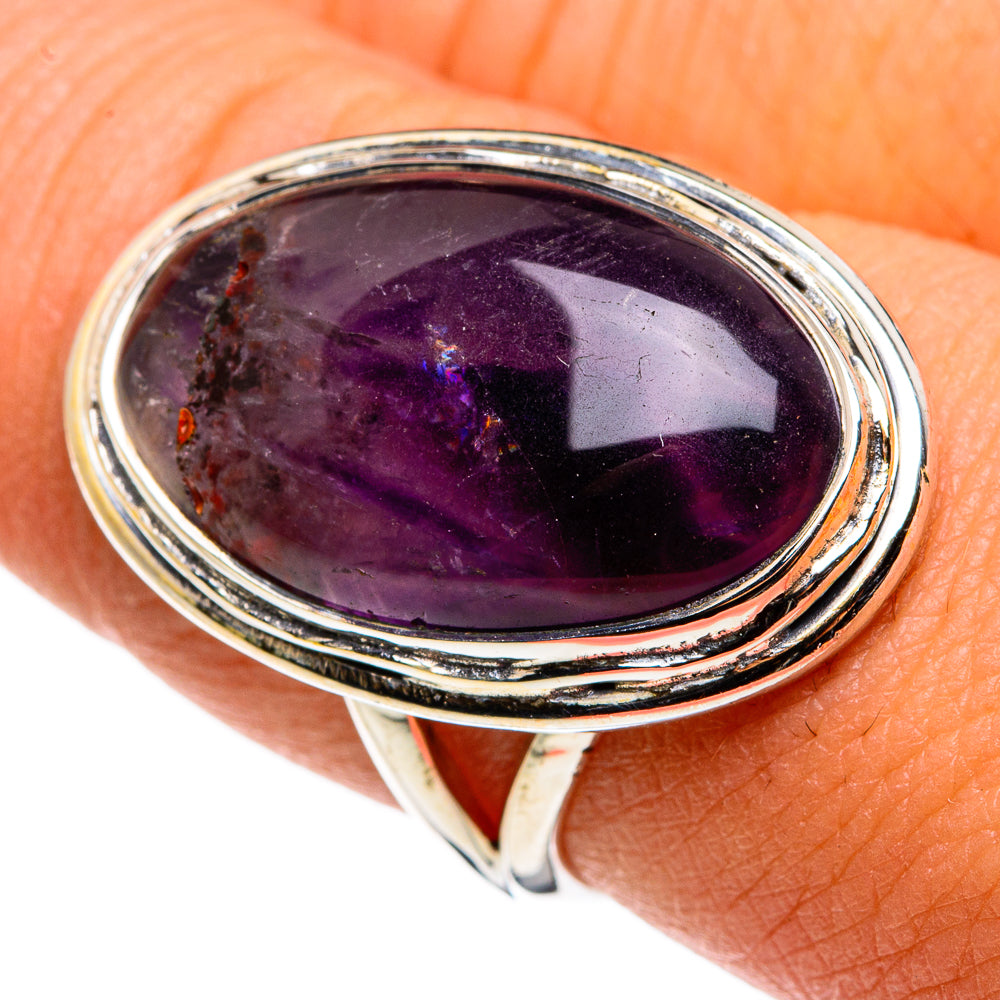 Amethyst Rings handcrafted by Anasilvercos - RING79869