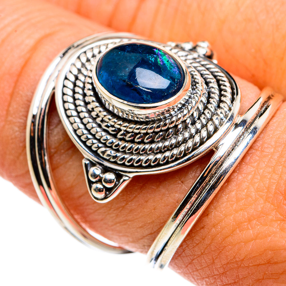 Apatite Rings handcrafted by Anasilvercos - RING79882
