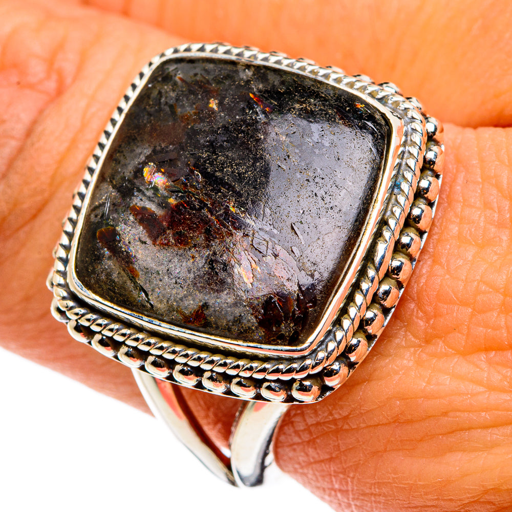 Astrophyllite Rings handcrafted by Anasilvercos - RING79893