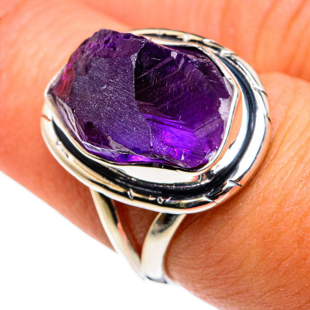 Amethyst Rings handcrafted by Anasilvercos - RING79898
