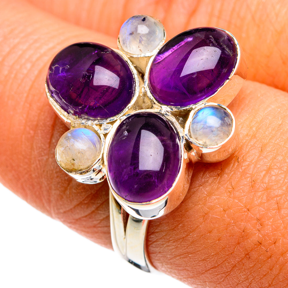 Amethyst Rings handcrafted by Anasilvercos - RING79900