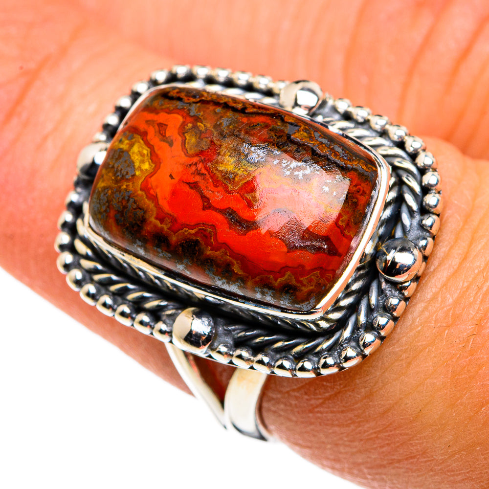 Moroccan Agate Rings handcrafted by Anasilvercos - RING79920