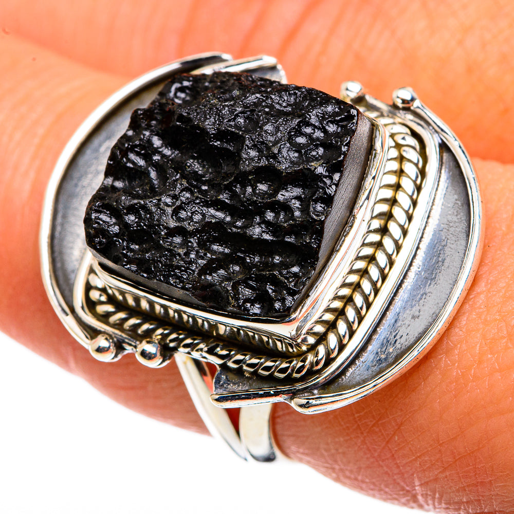 Tektite Rings handcrafted by Anasilvercos - RING79951